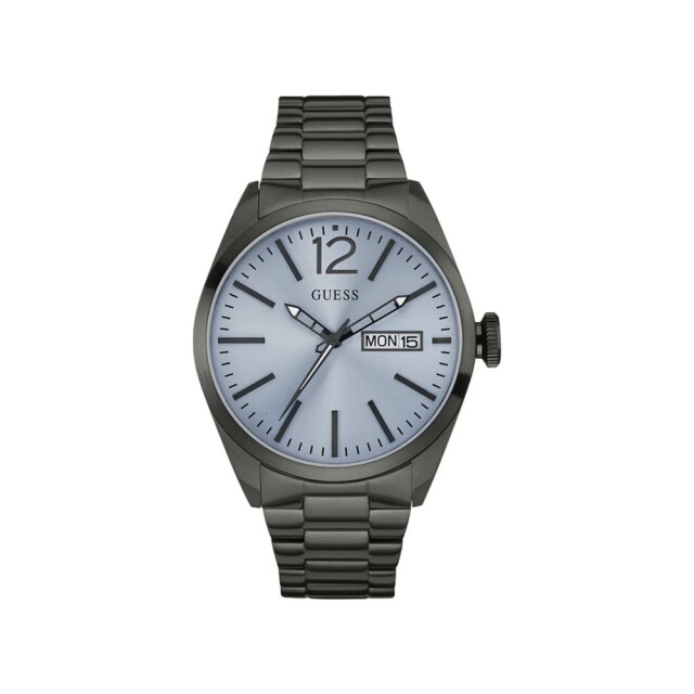 Guess Stalen horloge voor stijlvolle mannen Guess Grijs Stalen Horloge Voor Stijlvolle Mannen large