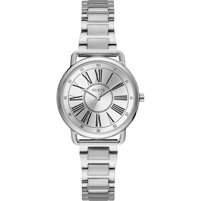 Guess Stalen horloge voor tijdloze eleganties Guess Zilveren Stalen Horloge Voor Tijdloze Eleganties large