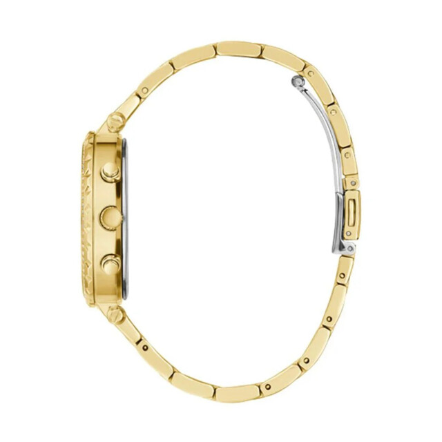 Guess Rvs horloge voor stijlvolle mannen vrouwen Guess Gouden RVS Horloge Voor Stijlvolle Mannen Vrouwen large