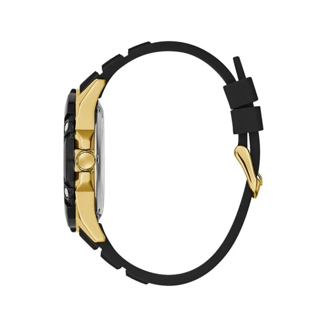 Guess Hars horloge voor elegante stijl Guess Zwarte Hars Horloge Voor Elegante Stijl large