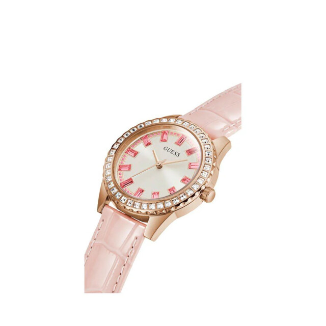 Guess Multicolor leren horloge voor stijlvolle vrouwen Guess Multicolor Leren Horloge voor Stijlvolle Vrouwen large