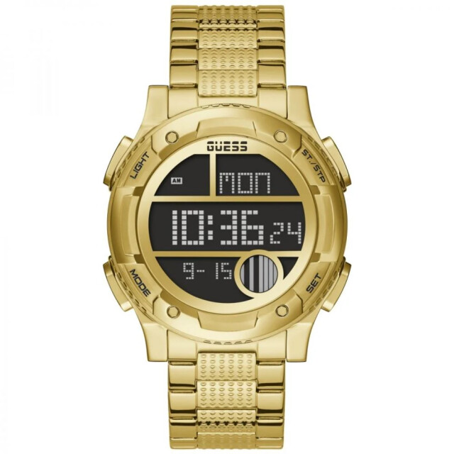 Guess Roestvrij stalen horloge voor tijdloze eleganties Guess Gouden Roestvrij Stalen Horloge Voor Tijdloze Eleganties large