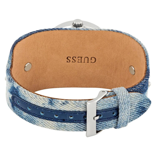 Guess Textiel horloge voor stijlvolle gelegenheden Guess Bruin Textiel Horloge Voor Stijlvolle Gelegenheden large