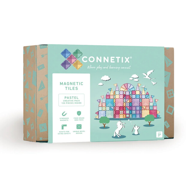 Connetix Pastel creative pack 120 stuks CON-EU-P120 large