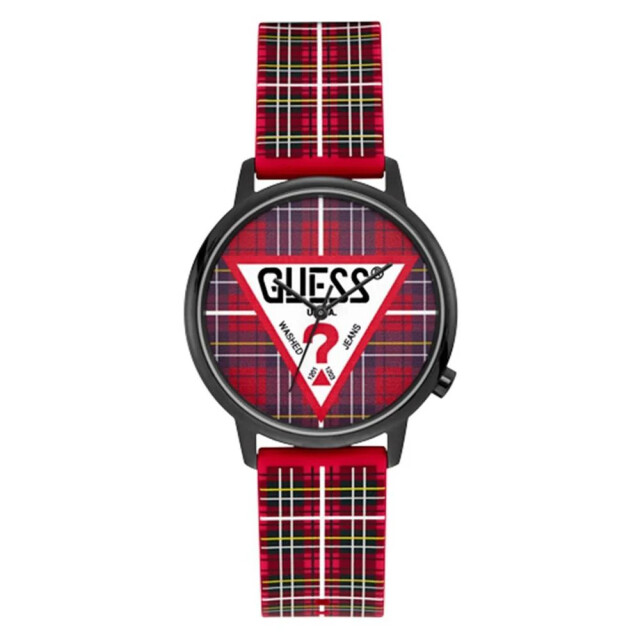 Guess Multicolor rubber horloge voor stijlbewuste mensen Guess Multicolor Rubber Horloge Voor Stijlbewuste Mensen large