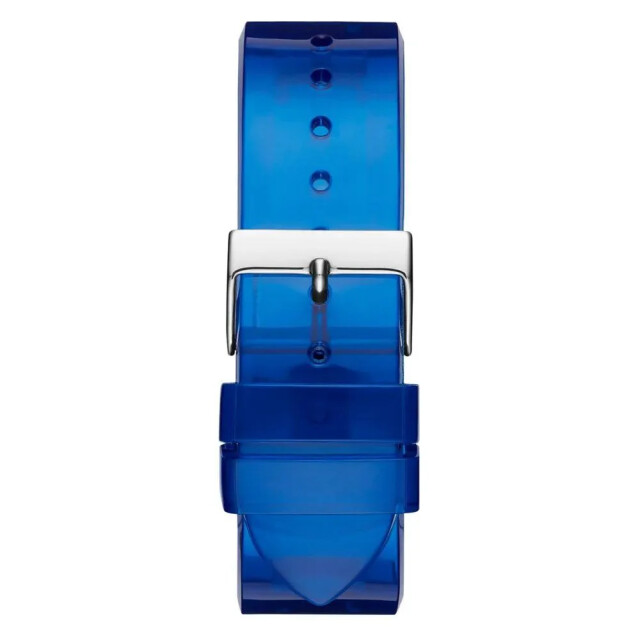 Guess Hars horloge voor stijlvol dagelijks gebruik Guess Blauwe Hars Horloge Voor Stijlvol Dagelijks Gebruik large