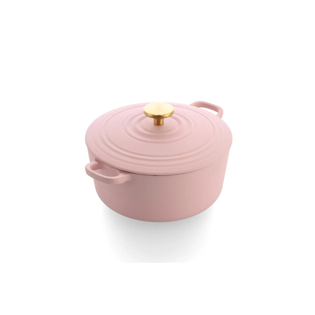 BK Cookware Bk bourgogne braadpan blush pink 24 cm gietijzer CC008930-001 large