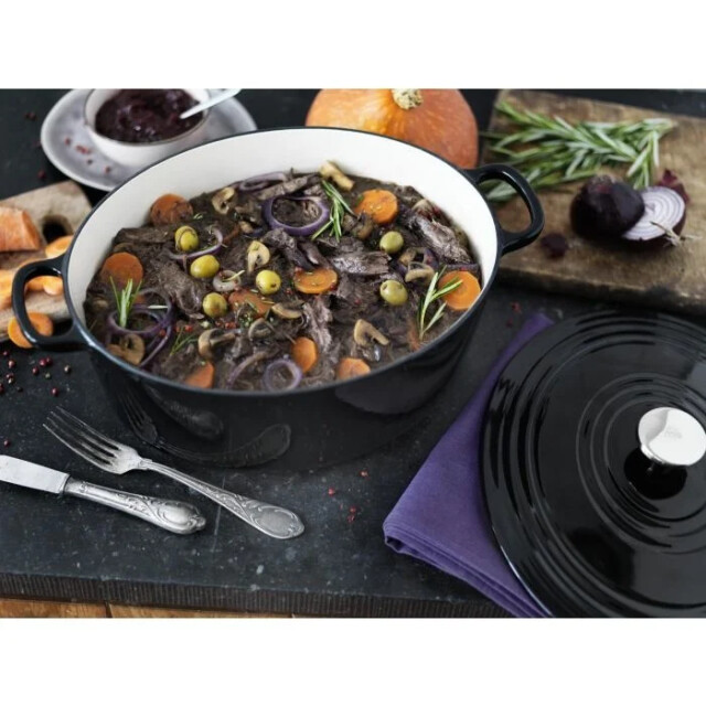 BK Cookware Bk bourgogne wildpan jet black 32 cm gietijzer H6071.932 large