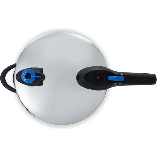 BK Cookware Bk snelkookpan met matte rvs afwerking 22cm 6l B5928.506 large