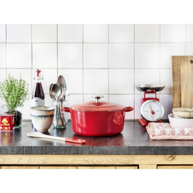 BK Cookware Bk bourgogne braadpan chili red 28 cm gietijzer H6072.528 large