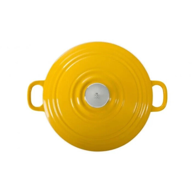 BK Cookware Bk bourgogne braadpan sunny yellow 24 cm gietijzer H6075.524 large