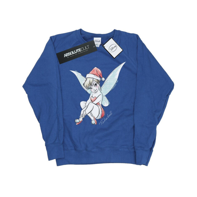 Li-cense Disney dames tinkerbell kerst fee sweatshirt UTBI11822_royalblue large