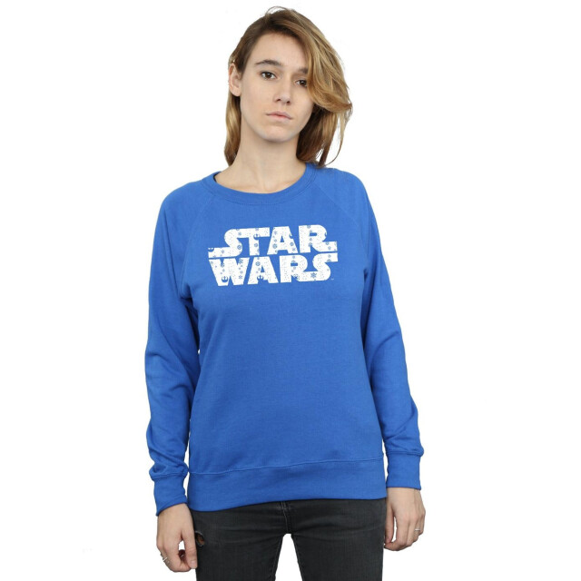 Li-cense Star wars dames sweatshirt met kerstlogo UTBI10780_royalblue large