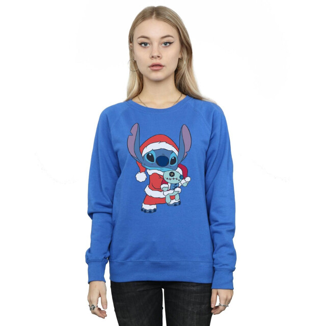 Li-cense Disney dames lilo and stitch kerst sweatshirt UTBI13621_royalblue large
