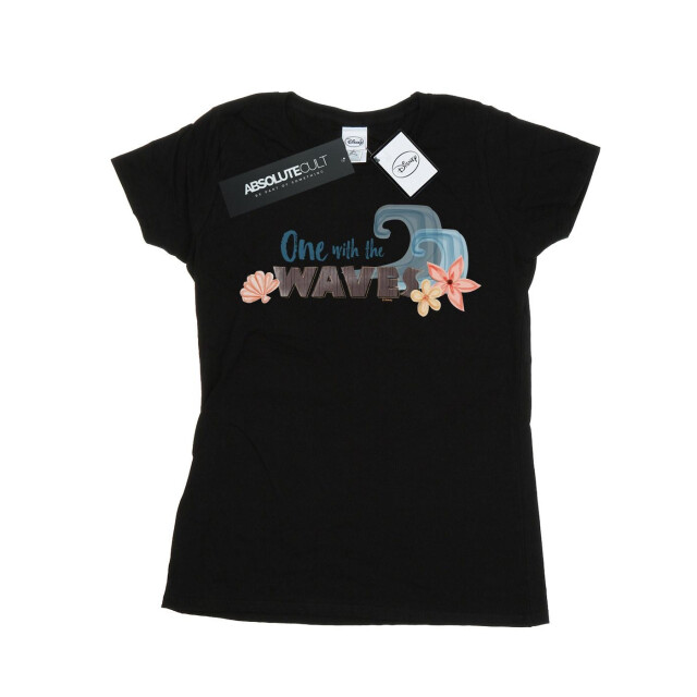 Li-cense Disney dames moana one with the waves katoenen t-shirt UTBI33978_black large