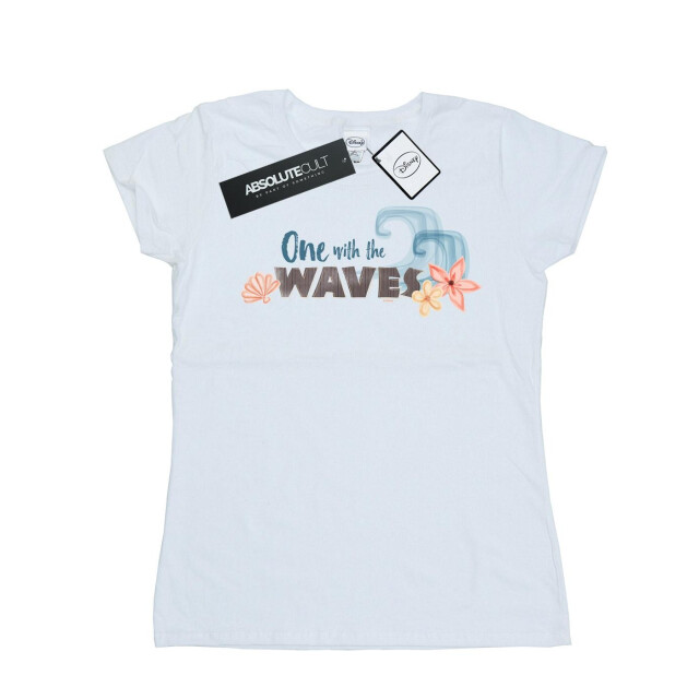 Li-cense Disney dames moana one h the waves katoenen t-shirt UTBI33978_white large