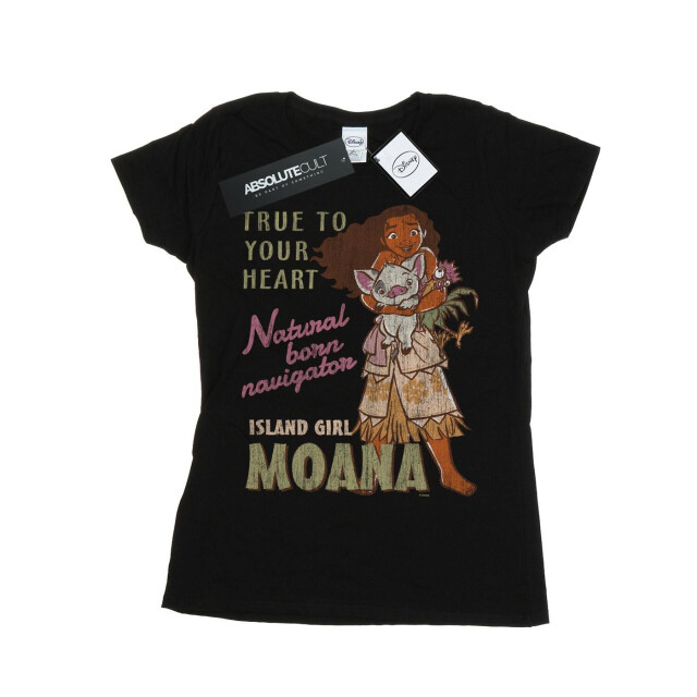Li-cense Disney dames moana natural born navigator katoenen t-shirt UTBI33977_black large