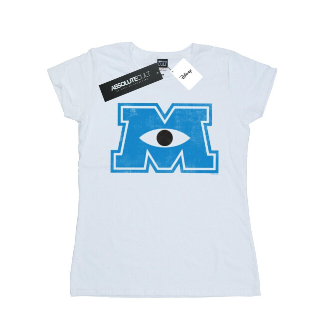 Li-cense Disney dames monsters university monster m katoenen t-shirt UTBI34046_white large