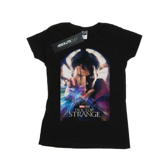 Li-cense Marvel studios dames doctor strange poster katoenen t-shirt UTBI34105_black large