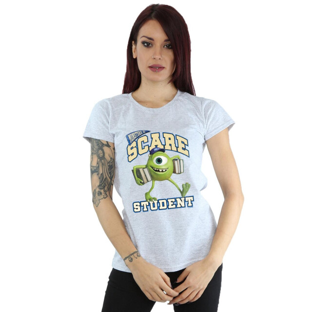 Li-cense Disney dames monsters university schrikken student katoenen t-shirt UTBI34069_sportsgrey large