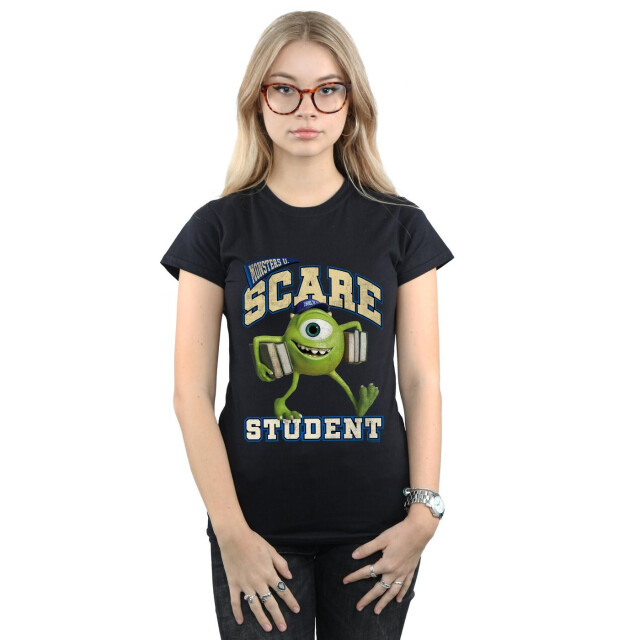 Li-cense Disney dames monsters university schrikken student katoenen t-shirt UTBI34069_black large