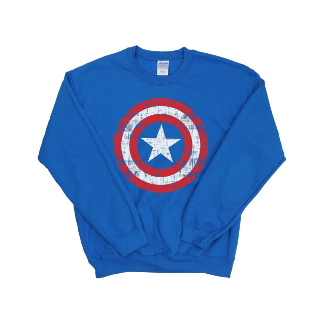 Li-cense Marvel dames avengers captain america gekrast schild sweatshirt UTBI2939_royalblue large