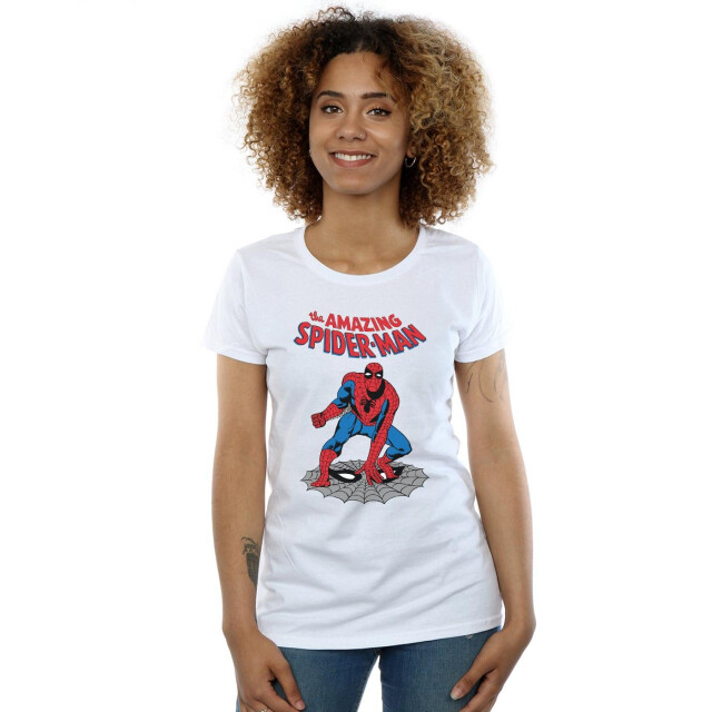 Li-cense Marvel dames the amazing spider-man katoenen t-shirt UTBI34273_white large