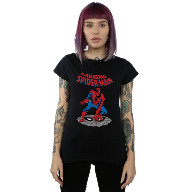 Li-cense Marvel dames the amazing spider-man katoenen t-shirt UTBI34273_black large