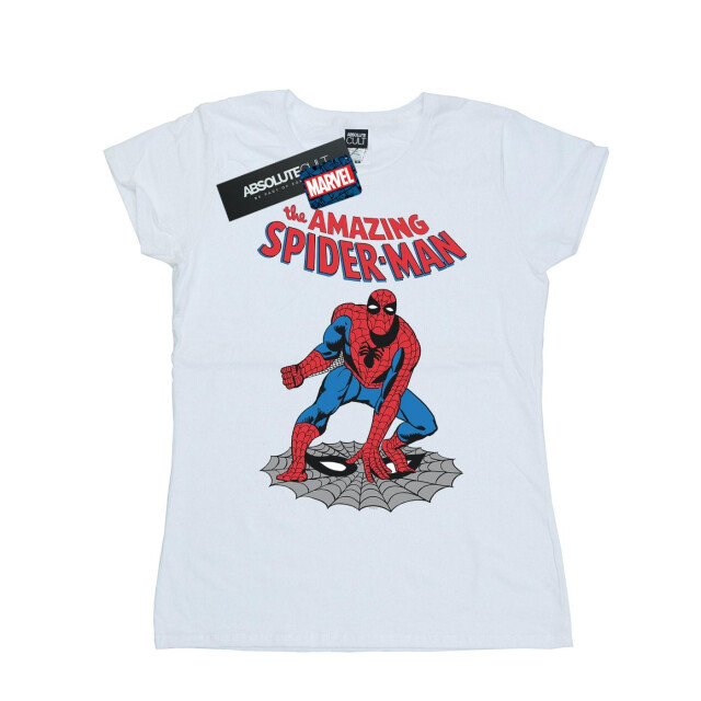 Li-cense Marvel dames the amazing spider-man katoenen t-shirt UTBI34273_white large