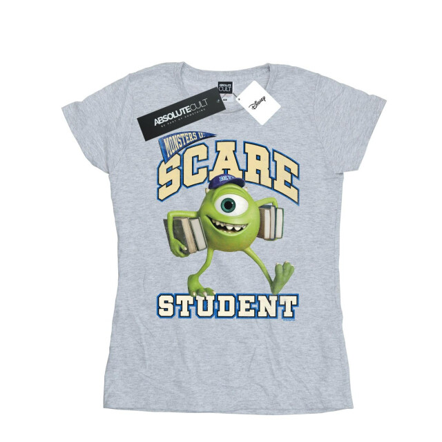 Li-cense Disney dames monsters university schrikken student katoenen t-shirt UTBI34069_sportsgrey large