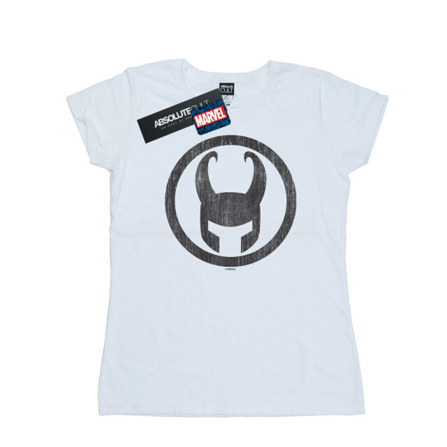 Li-cense Marvel dames loki pictogram katoenen t-shirt UTBI34901_white large
