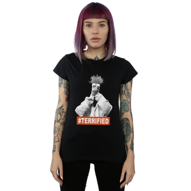 Li-cense Disney dames the muppets beaker doodsbang katoenen t-shirt UTBI35187_black large