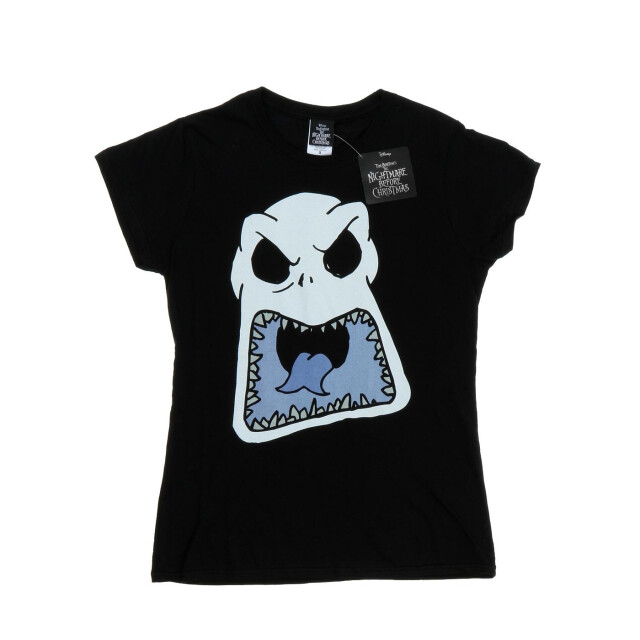 Li-cense Disney dames nightmare before christmas jack skellington eng gezicht katoenen t-shirt UTBI35481_black large