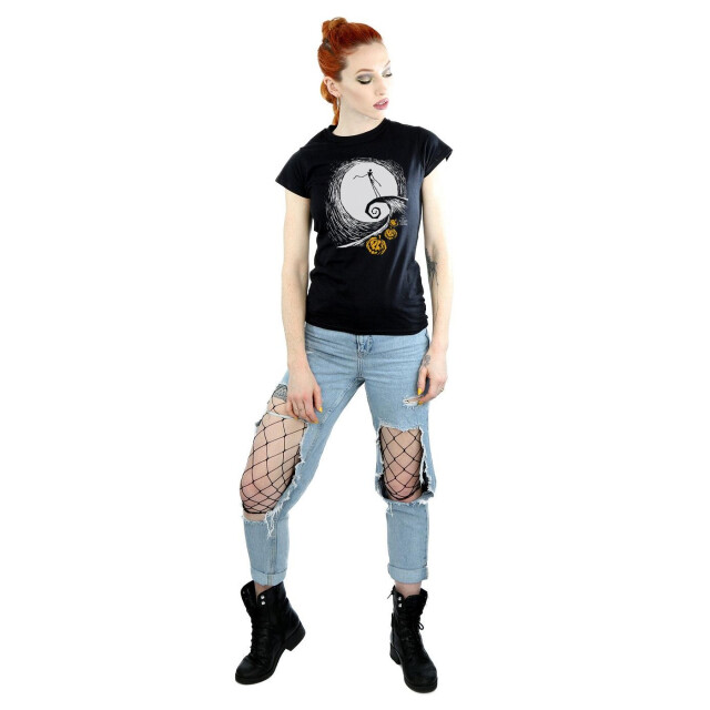 Li-cense Disney dames nightmare before christmas jack's lament katoenen t-shirt UTBI35504_black large