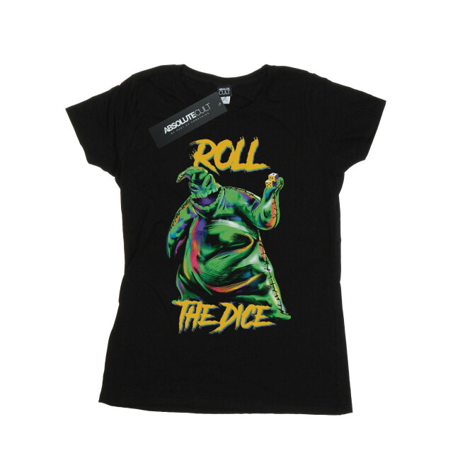 Li-cense Disney dames nightmare before christmas oogie boogie dobbelsteen katoenen t-shirt UTBI35526_black large