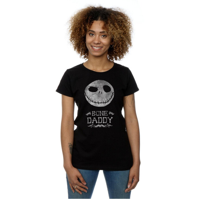 Li-cense Disney dames nightmare before christmas bone daddy katoenen t-shirt UTBI35508_black large