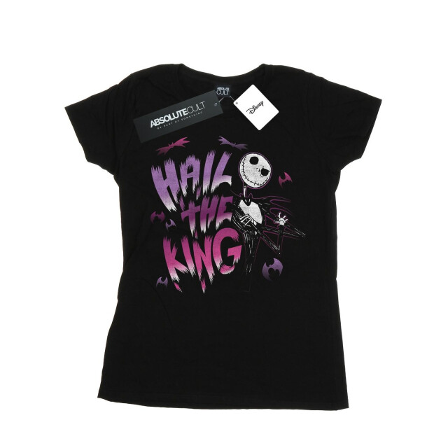 Li-cense Disney dames nightmare before christmas hail the king katoenen t-shirt UTBI35550_black large