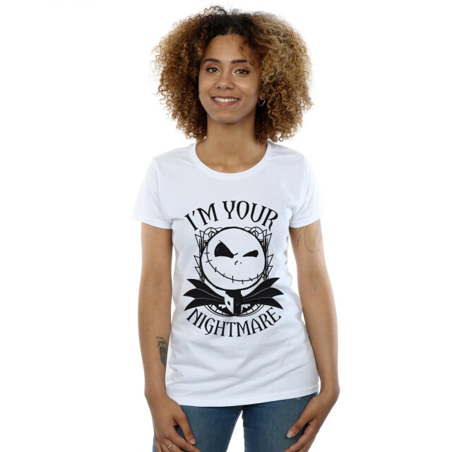 Li-cense Disney dames nightmare before christmas nightmare katoenen t-shirt UTBI35572_white large