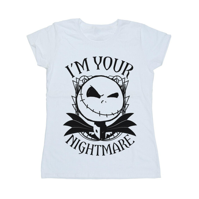 Li-cense Disney dames nightmare before christmas nightmare katoenen t-shirt UTBI35572_white large