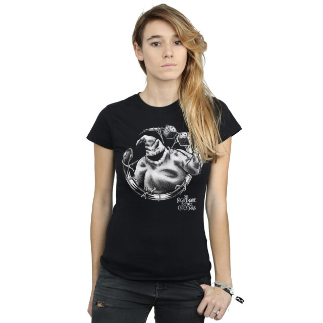 Li-cense Disney dames nightmare before christmas ooogie boogie mono katoenen t-shirt UTBI35551_black large