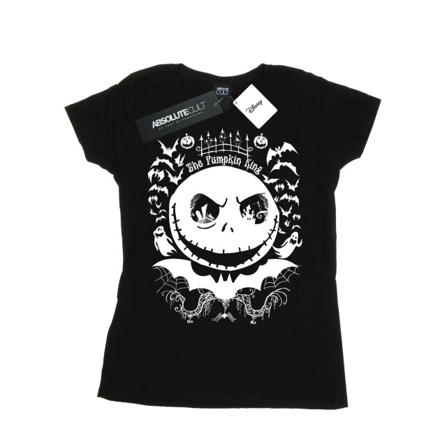 Li-cense Disney dames nightmare before christmas jack the pumpkin king katoenen t-shirt UTBI35573_black large