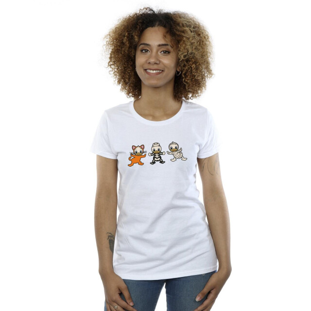 Li-cense Disney dames duck tales halloween kostuums katoenen t-shirt UTBI33870_white large