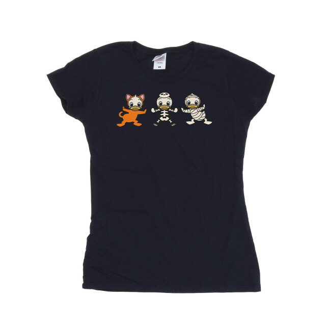 Li-cense Disney dames duck tales halloween kostuums katoenen t-shirt UTBI33870_navyblue large