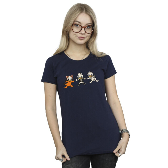 Li-cense Disney dames duck tales halloween kostuums katoenen t-shirt UTBI33870_navyblue large