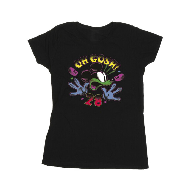 Li-cense Disney dames mickey mouse oh gosh pop art katoenen t-shirt UTBI33777_black large