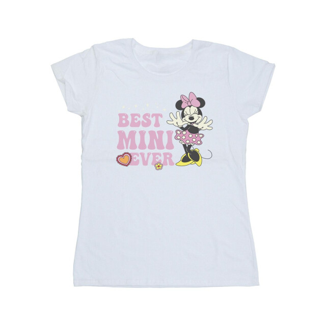 Li-cense Disney dames best mini ever katoenen t-shirt UTBI33695_white large