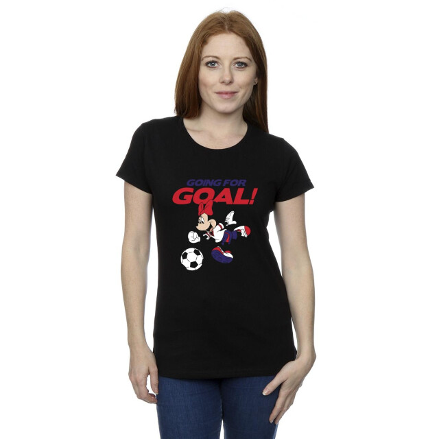 Li-cense Disney dames minnie mouse gaan voor doel katoenen t-shirt UTBI33508_black large