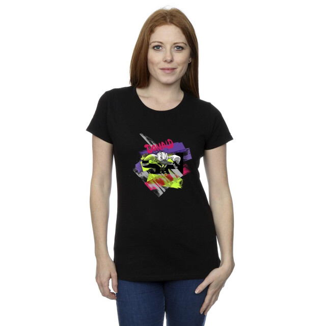 Li-cense Disney dames donald duck oorplug bright katoenen t-shirt UTBI33407_black large