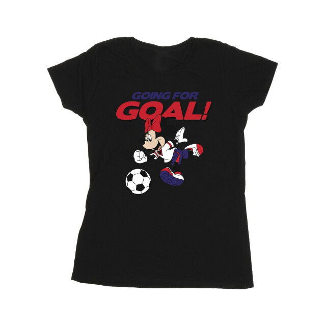 Li-cense Disney dames minnie mouse gaan voor doel katoenen t-shirt UTBI33508_black large