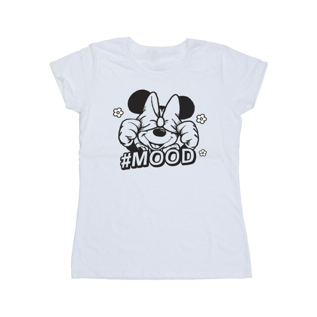 Li-cense Disney dames minnie mouse mood katoenen t-shirt UTBI33176_white large